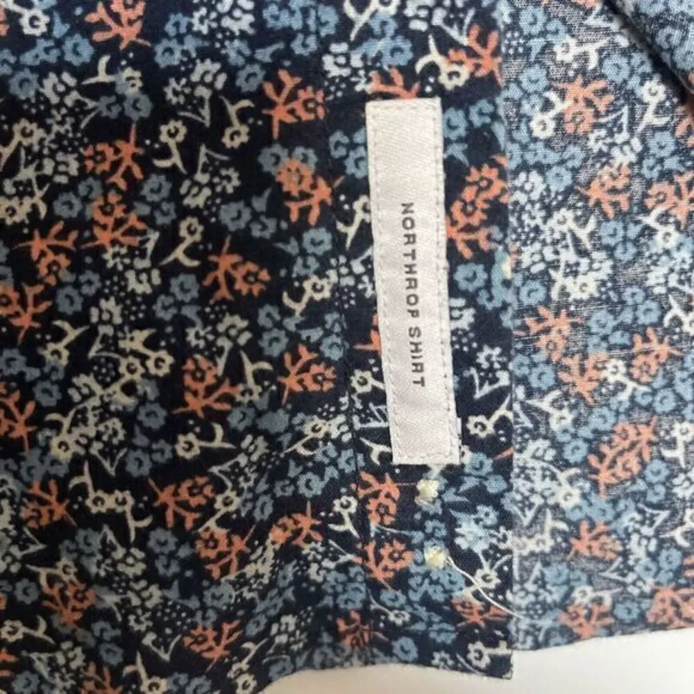 Goodfellow & Co Dark Print Shirt Men's Size Medium - Picture 4 of 9